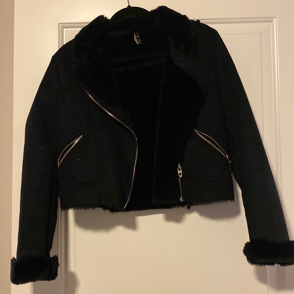 Black Swede jacket from top shop